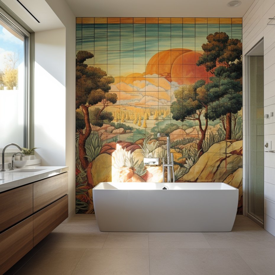 A Comprehensive Guide: How To Install A Ceramic Tile Mural In Your Home - Tilemuse