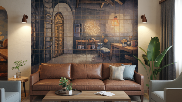 Tile Murals for Living