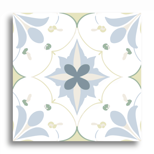 Encaustica Floralis Symmetra (Sample.250517.nofcv)