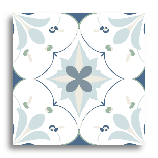 Encaustica Floralis Symmetra (Sample.250722.yyqcf)