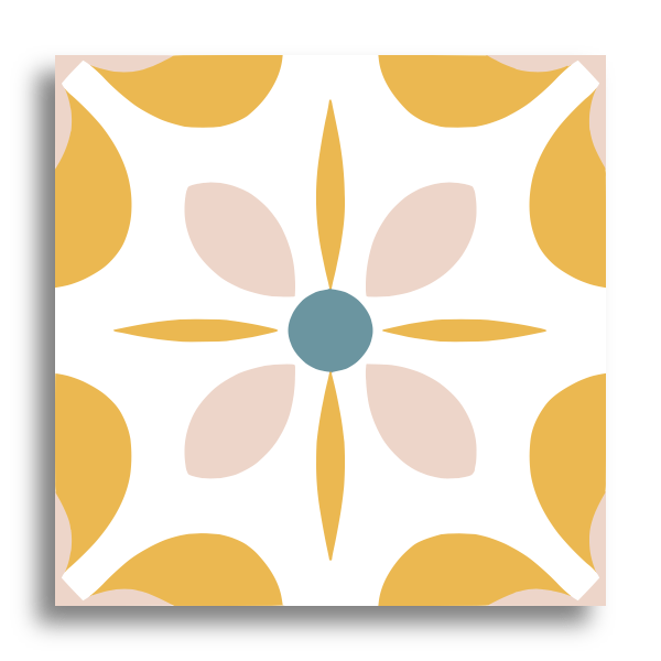 Encaustic Radiance Blossom (Sample.250809.hfsnr)