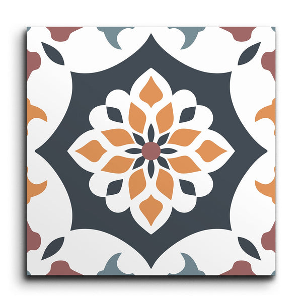 Encaustic Blossom Harmony Tile (Sample.250825.ldmqt)