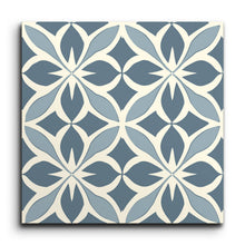 Encaustic Elegance: Floralis Geometrica (Sample.250702.zeyxm)