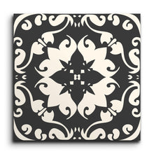 Encaustic Elegance Floral Swirl Tile (Sample.250721.tlepa)