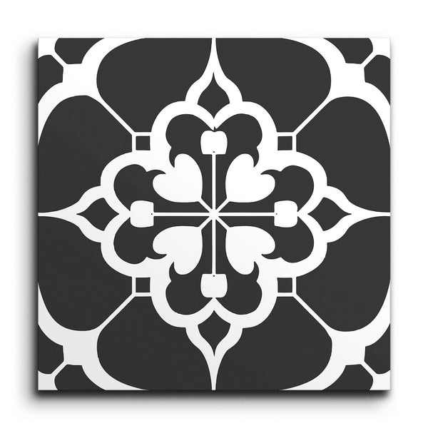 Encaustic Heartclover Elegance Tile (Sample.250601.ksxtk)