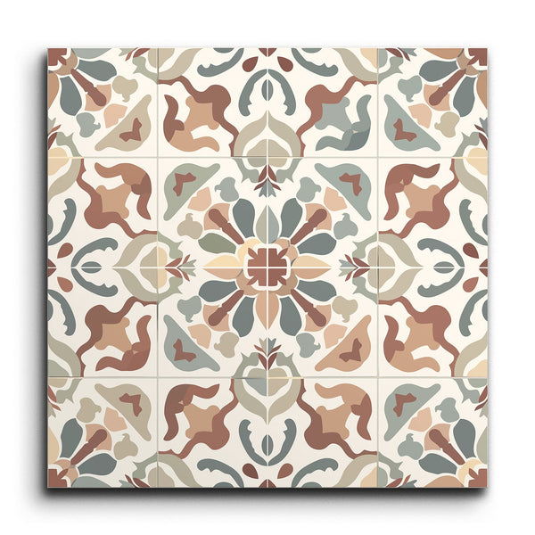 Encaustic Blossom Harmony (Sample.250521.eknzg)
