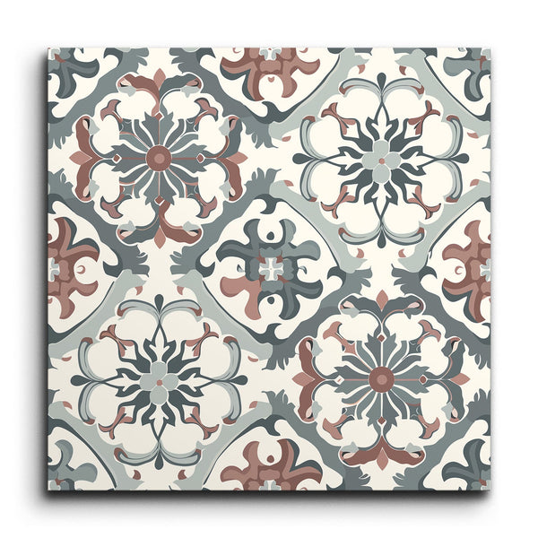 Encaustic Elegance: Florageo Harmony (Sample.250622.hnzph)