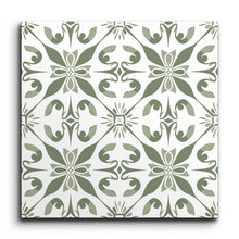 Encaustic Elegance: Verdant Whisper (Sample.250804.ycshc)