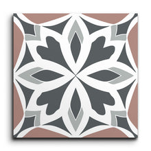 Enchanted Encaustic Blossom Tile (Sample.250522.dxmky)