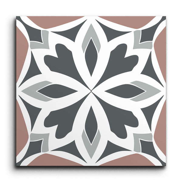 Enchanted Encaustic Blossom Tile (Sample.250528.didct)