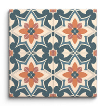 Encaustic Blossom of Terracotta Dreams (Sample.250825.zfjbh)