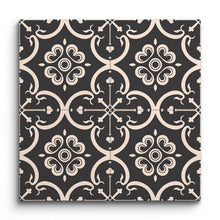 Encaustic Heartwhirl Tile (Sample.250601.bnclk)