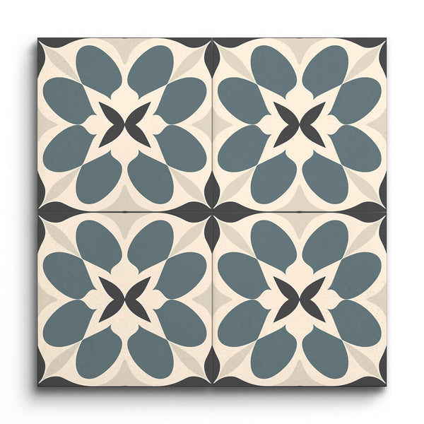 Elarion Petalstone Encaustic Tile (Sample.250517.xamll)