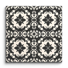Encaustic Elegance Floral Swirl Tile (Sample.250721.tlepa)