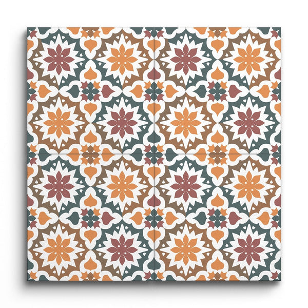 Encaustic Blossom of Terracotta Dreams (Sample.250622.qdpog)