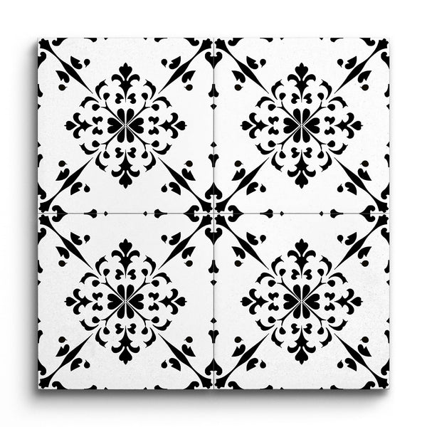 Encaustic Floralis Radialis Charm (Sample.250713.xscfw)