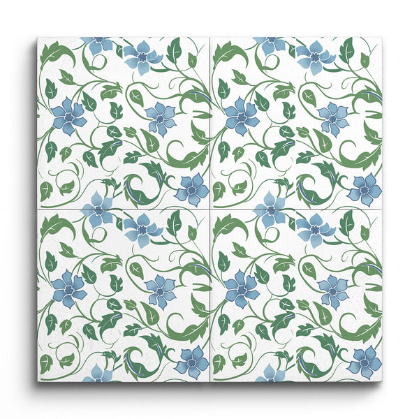 Enchanted Vines of Azure and Emerald (Sample.250826.aiwlu)