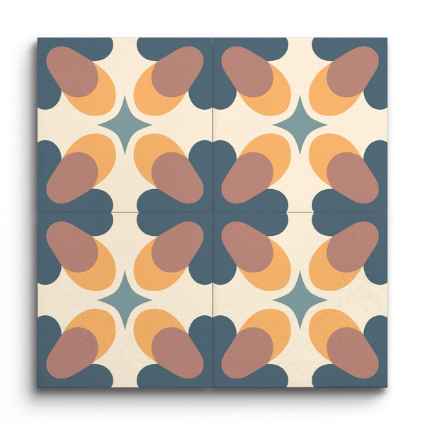 Encaustic Star Harmony Tile (Sample.250529.lftpk)